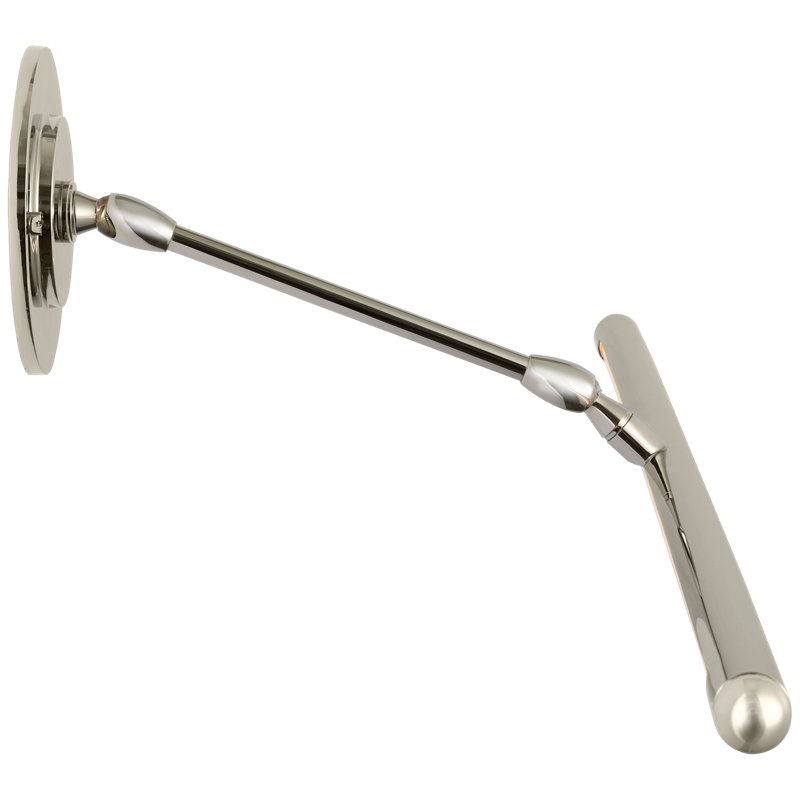 Emery LED Wall Mounted Picture Light By Amber Lewis, Polished Nickel