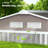 Garden Storage Shed Outdoor Storage Shed Metal Garden Tool Storage Shed With Sloped Roof-123794580