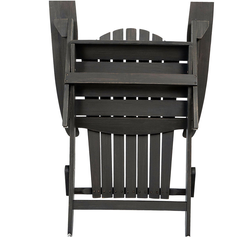 Chaise Adirondack, Gris foncé