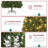 7.5' Lighted Pine Christmas Tree