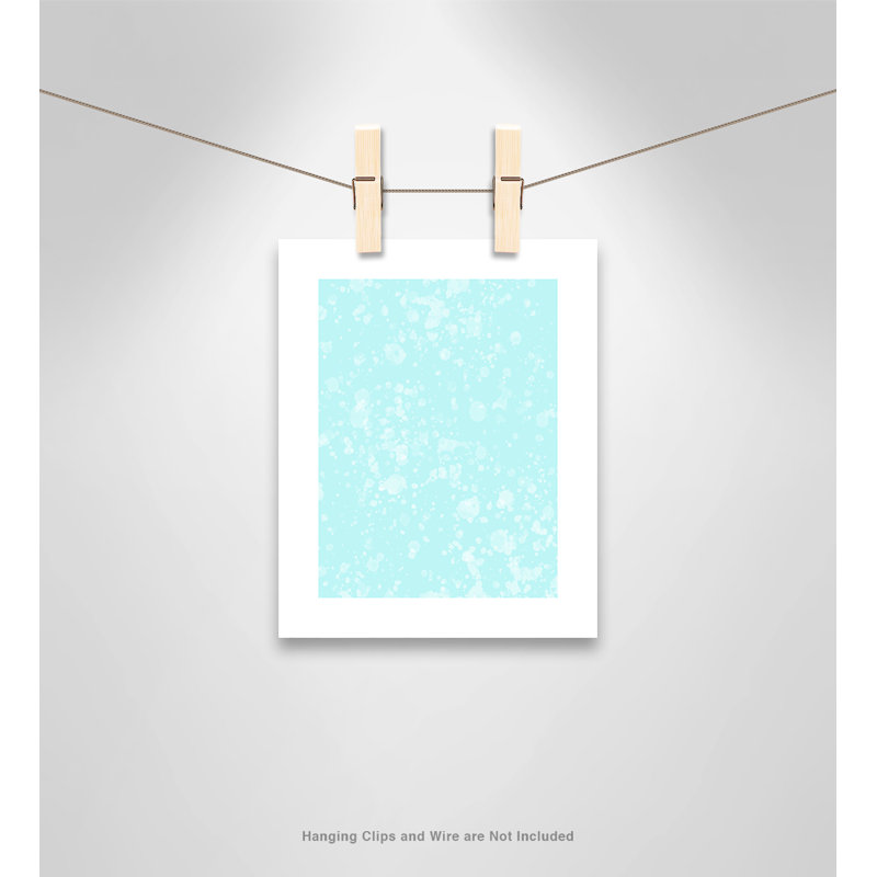 Impression sur papier de bulles fantaisistes, H 10 po x l 8 po x P 1 po, Papier