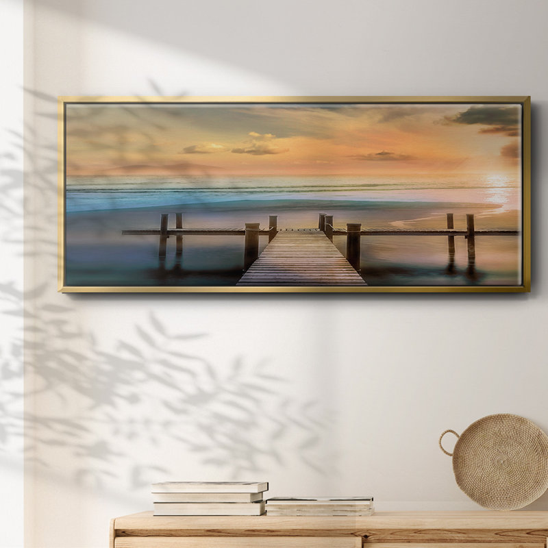Malibu, toile encadrée, H 20 po x l 50 po