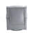 Zeger Gray Fabric Glider Chair with Swivel