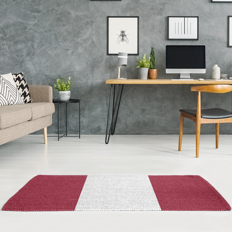 Chenille Indoor Rug, Rectangle 4' x 6'