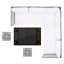 Ensemble de salle à manger rectangulaire avec coussins 127,9 po pour 5 personnes Faiqah-1638899725-1638899727