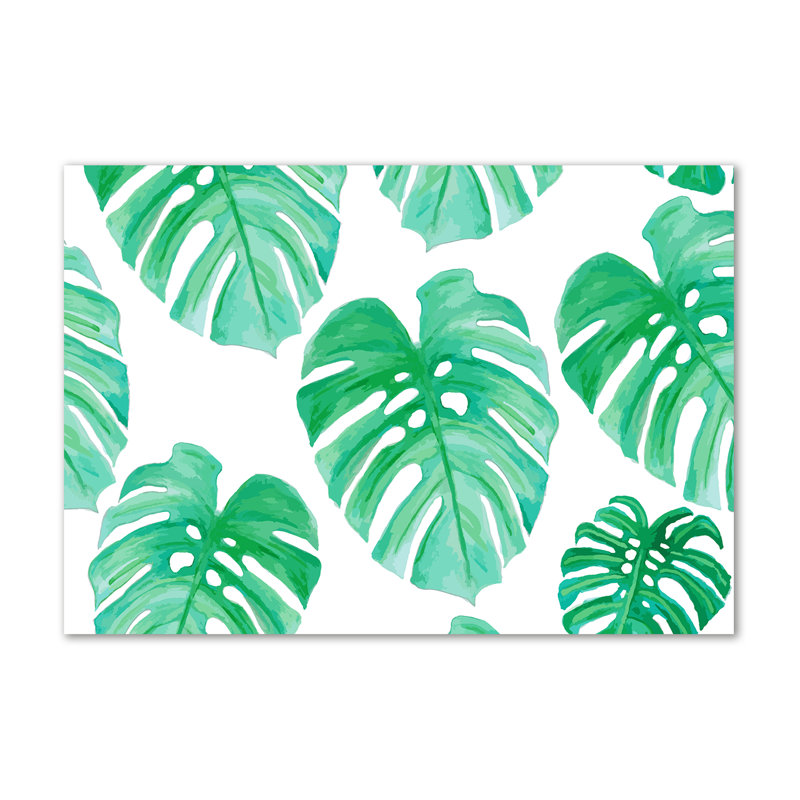 Monstera - No Frame Print on Canvas