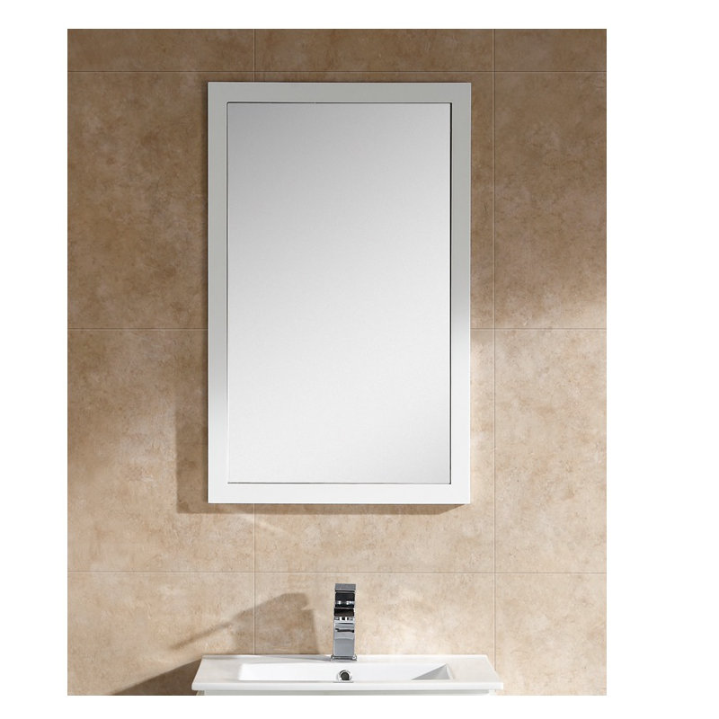 Miroir d'appoint Phares Ironwood, H 33,5 po x l 21,63 po, Blanc
