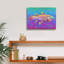 «Coelacanth Ancestor Of The Deep» par Rebecca Wang, art mural sur toile, 54 po x 40 po-106171726