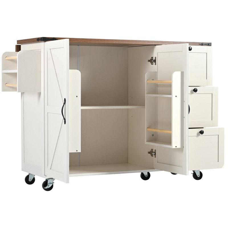 140 Cm Iron Kitchen Island