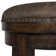 Hornbeck Swivel Upholstered Counter Stool with Solid Wood Frame