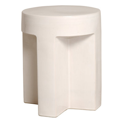 Tabouret de jardin en céramique Mahia