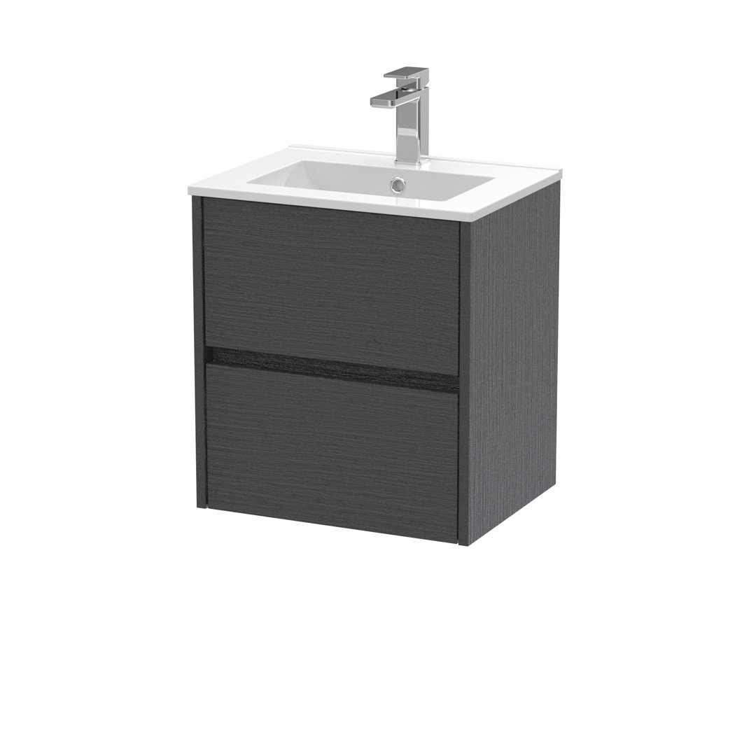 Havana 500mm Single Bathroom Vanity with Drop In Vitreous China Basin