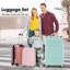 Valise Hardshell 4 pièces + valise à roulettes avec verrou TSA - Bagages légers de 16 po + 20 po + 24 po + 28 po-126941556
