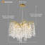 Lustre moderne unique à 8 lumières Gambrill