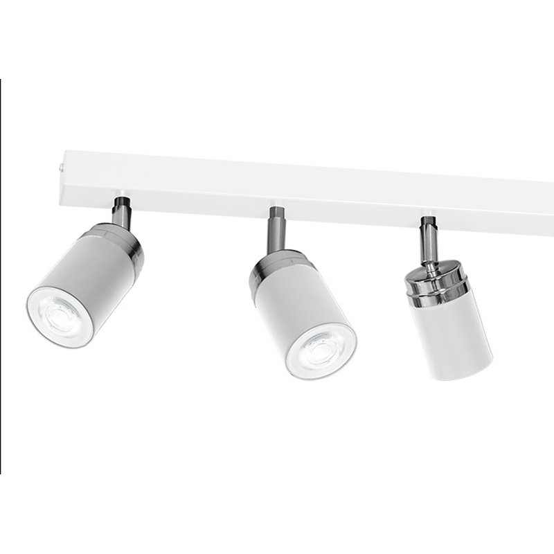 Baine 6 - Light Simple Pendant, White/Silver