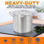 NutriChef 20 Quarts Stainless Steel Stock Pot