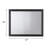 Carman Rectangular Dresser Mirror in Black