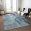 Tapis bleu intérieur / extérieur lavable à la machine Xhevrie-1884898563