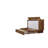 Queen Solid Wood Storage Murphy Bed with Mattress and Power Outlets