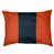 Orange / bleu marine