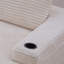 Ensemble de canapé modulaire compressible en forme de U, canapé modulaire de style minimaliste, canapé en tissu velours côtelé pour le salon-788207202-788207201