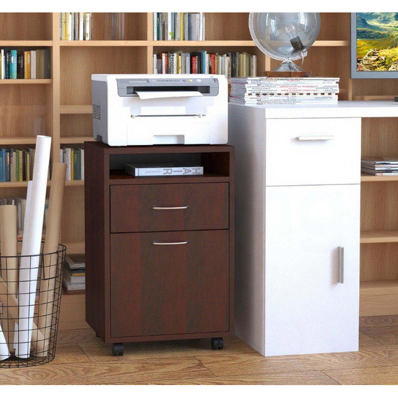 Organisateur de rangement mobile, Brun
