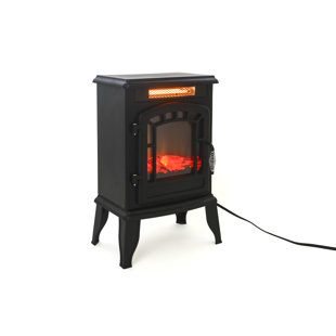 Kent 15.5'' W Black Electric Stove