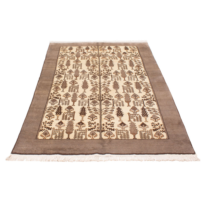 Tapis crème 6 pi 8 po x 10 pi 2 po Kula One-of-a-Kind
