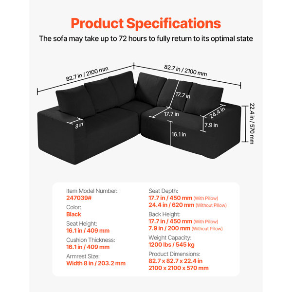 Dimensions du produit