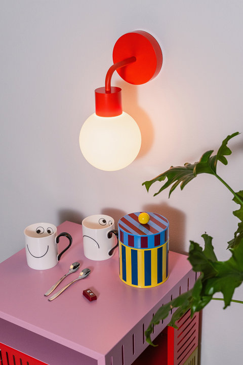 Colorful renter-friendly upgrade.
