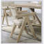 Ensemble de salle à manger contemporain en placage de chêne 7 pièces avec fauteuils rembourrés en polyester pour les salles à manger modernes