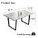 Havin Metal Base Dining Table