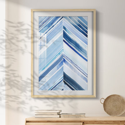Wave Crests I -Framed Print