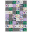 Geometric Cotton and Chenille Flatweave Area Rug-571199801