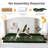 Boneless U Shaped Modular Sectional Sofa Couch-823979318-837518751