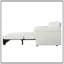Canapé-lit convertible convertible grand lit, causeuse multifonctionnelle en chenille 3-en-1 avec coussins épais et rangement latéral pour le salon, la chambre à coucher, un appartement, un bureau
