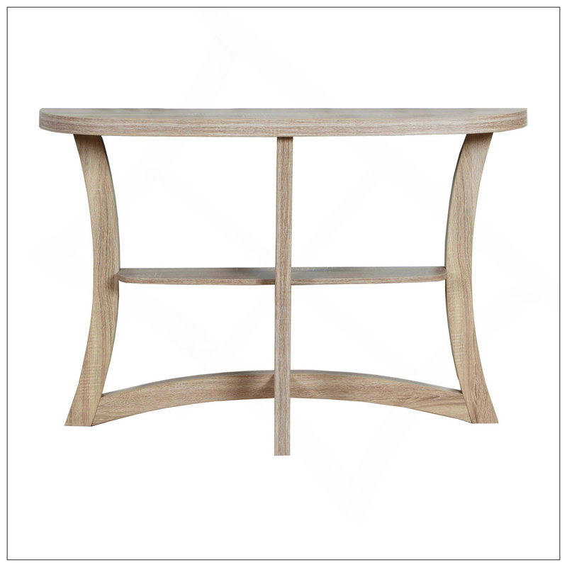 Accent Table, Console, Entryway, Narrow, Sofa, Living Room, Bedroom, Brown Laminate, Contemporary, Modern