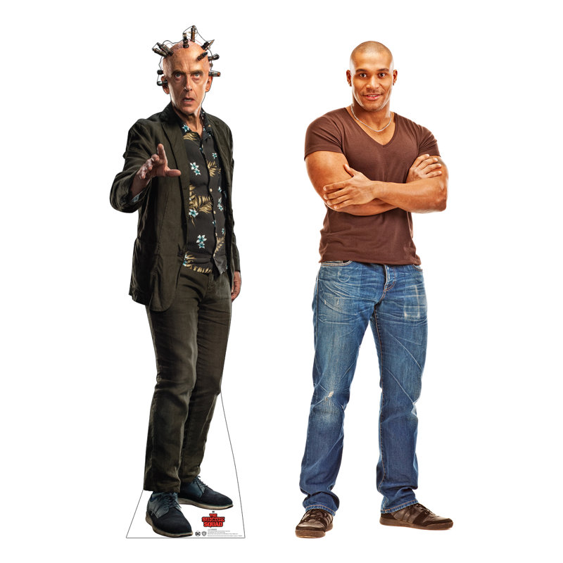 «Thinker Cardboard Standup»