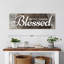 «Blessed Grateful», reproduction sur toile-92518771