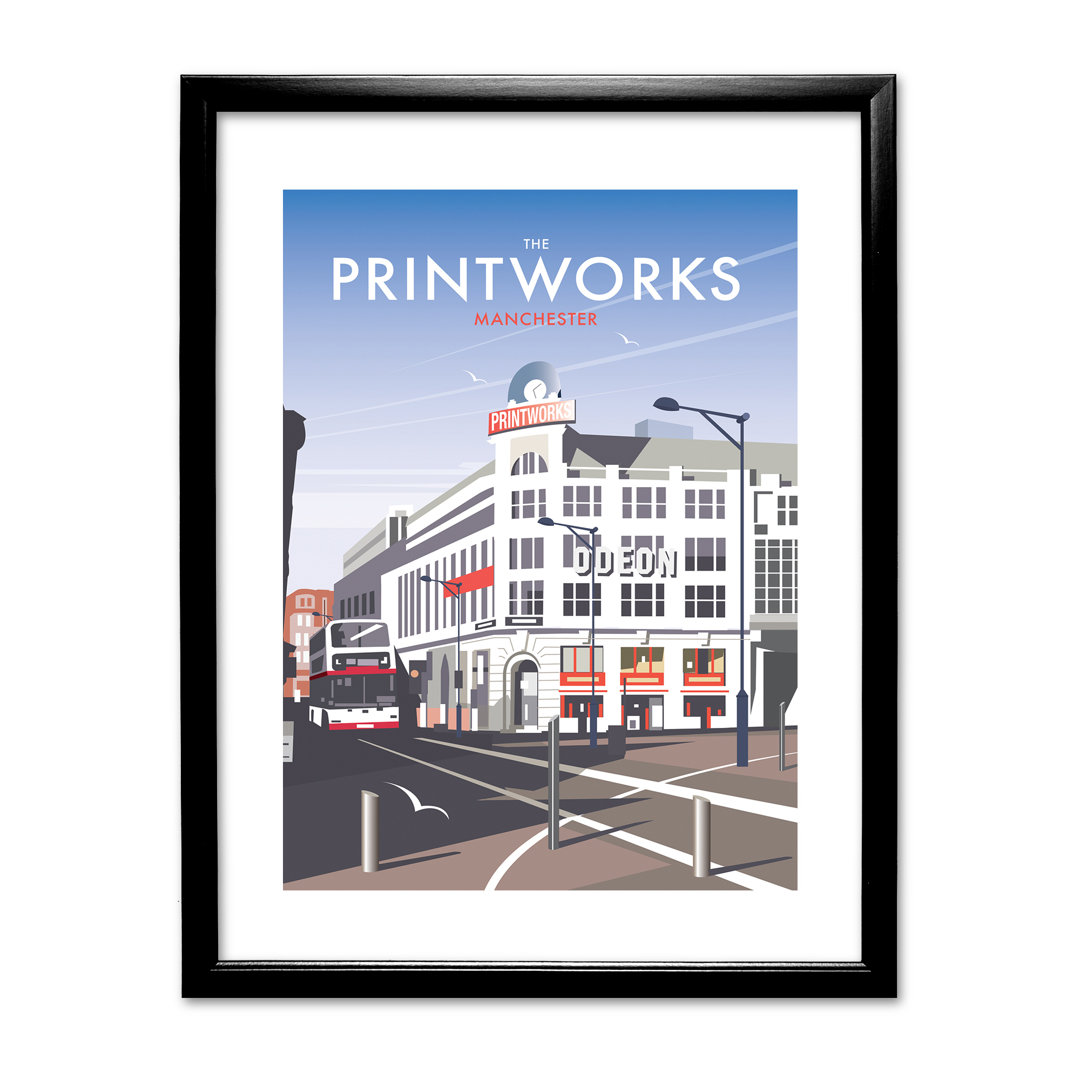 Dave Thompson - Single Picture Frame Print on Canvas