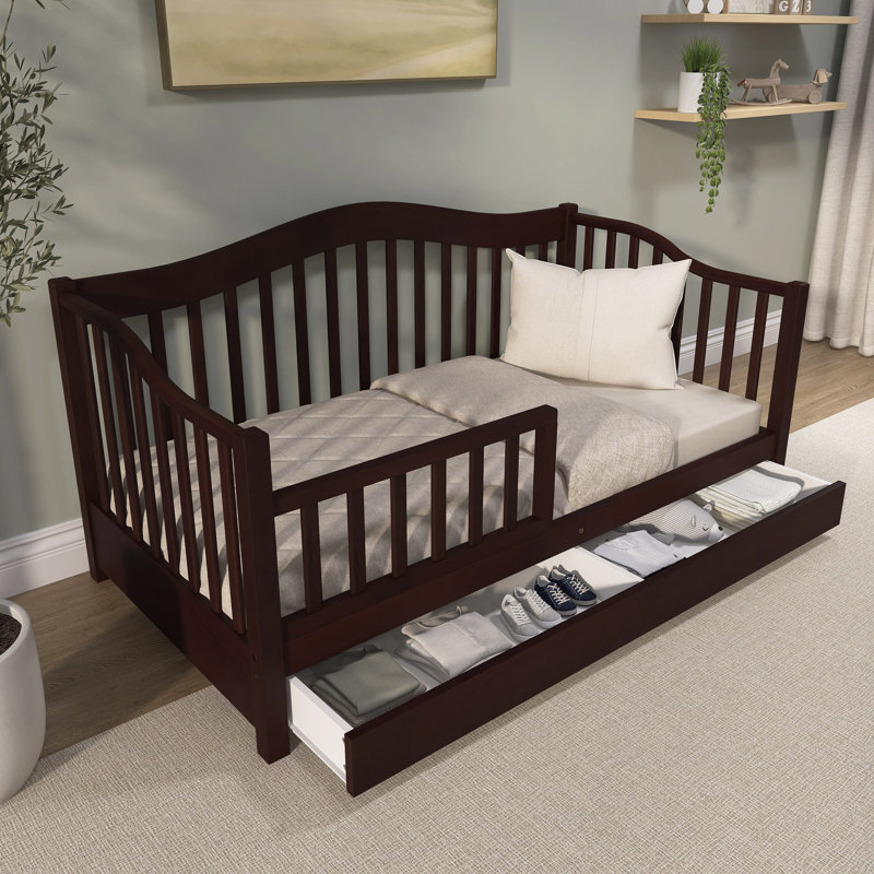 Toddler Day Bed Kids Toddler Bed Daybed, Espresso