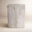 Gretchen Teak End Table, White