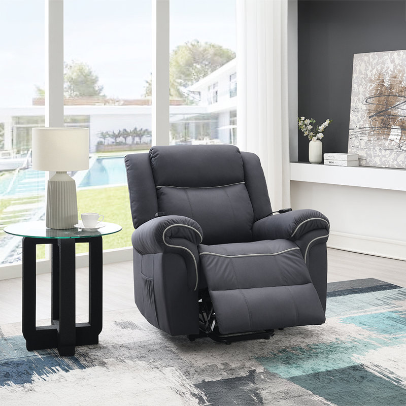 Fauteuil inclinable électrique avec chauffage et massage