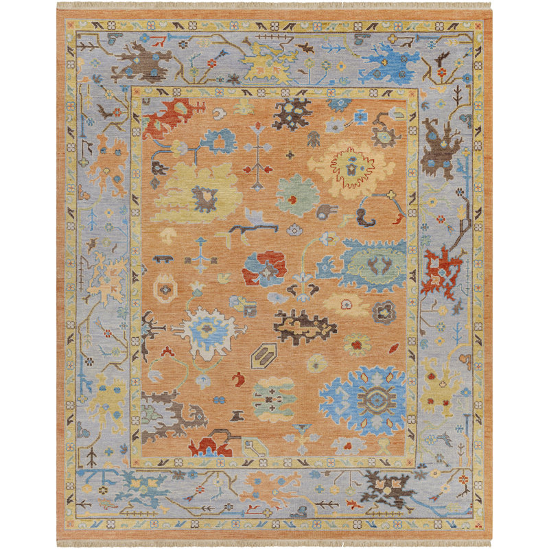 Sumela Wool Oriental Area Rug, Rectangle 2' x 3'