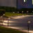 Easy Install Contemporary Square Solar Path Light with 3 mounting options- Black 2 Pack-92698110