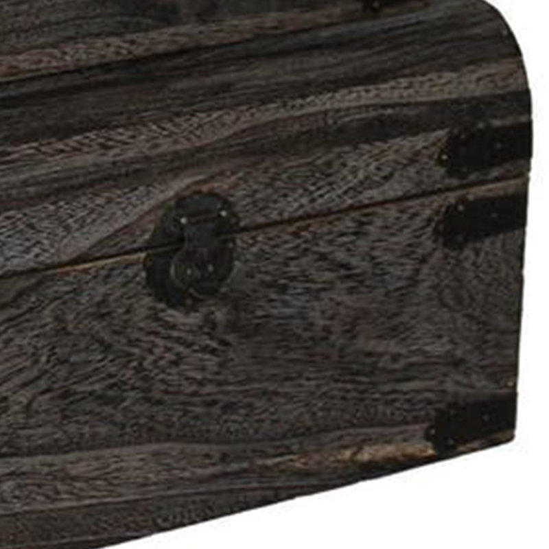 Dermott 3 Piece Solid Wood Vintage Trunk