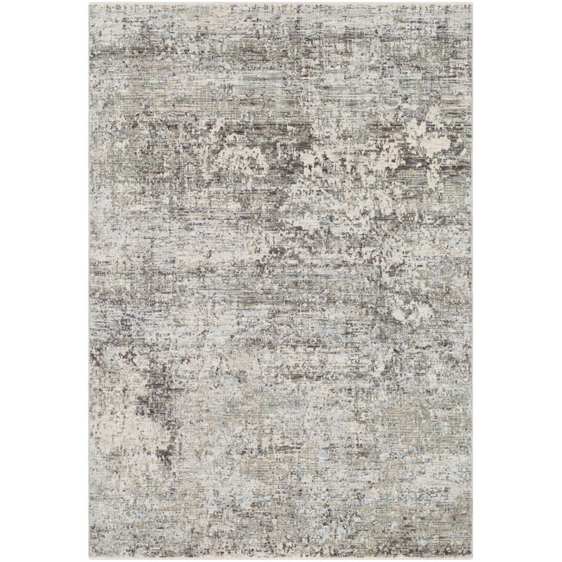 Mckeel Power Loom Rug, Rectangle 5' x 8'