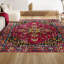Tapis rouge / rose Brooklyn-1852852430
