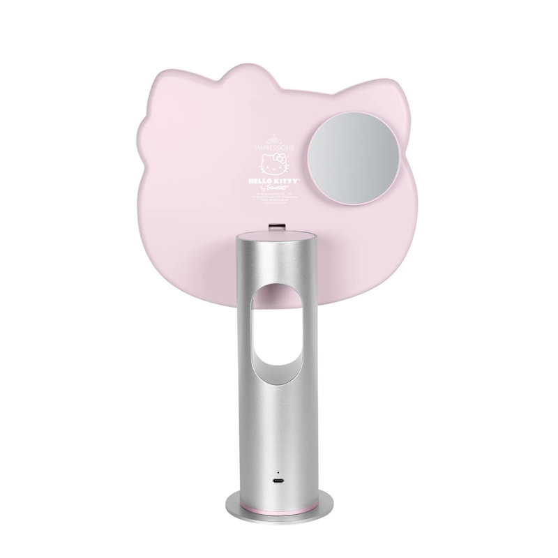 Miroir de maquillage Hello Kitty Realm, Argent argent