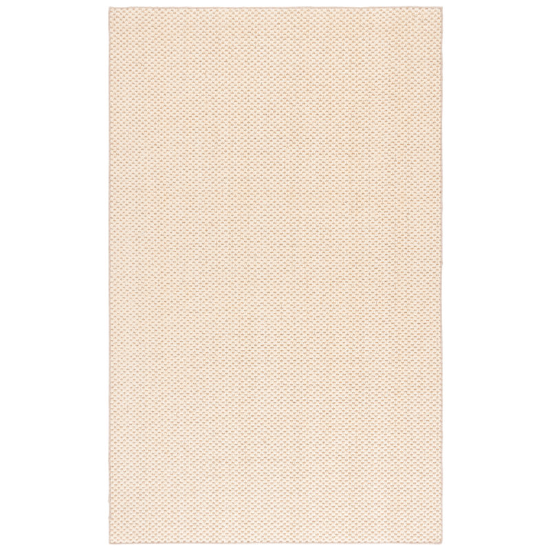 Tapis crème Nf526, Rectangle 5 pi x 8 pi